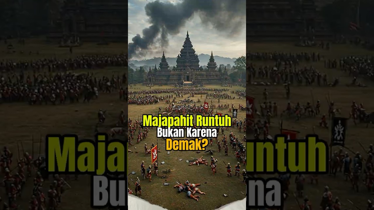 Keruntuhan Majapahit Bukan Hanya Karena Demak
