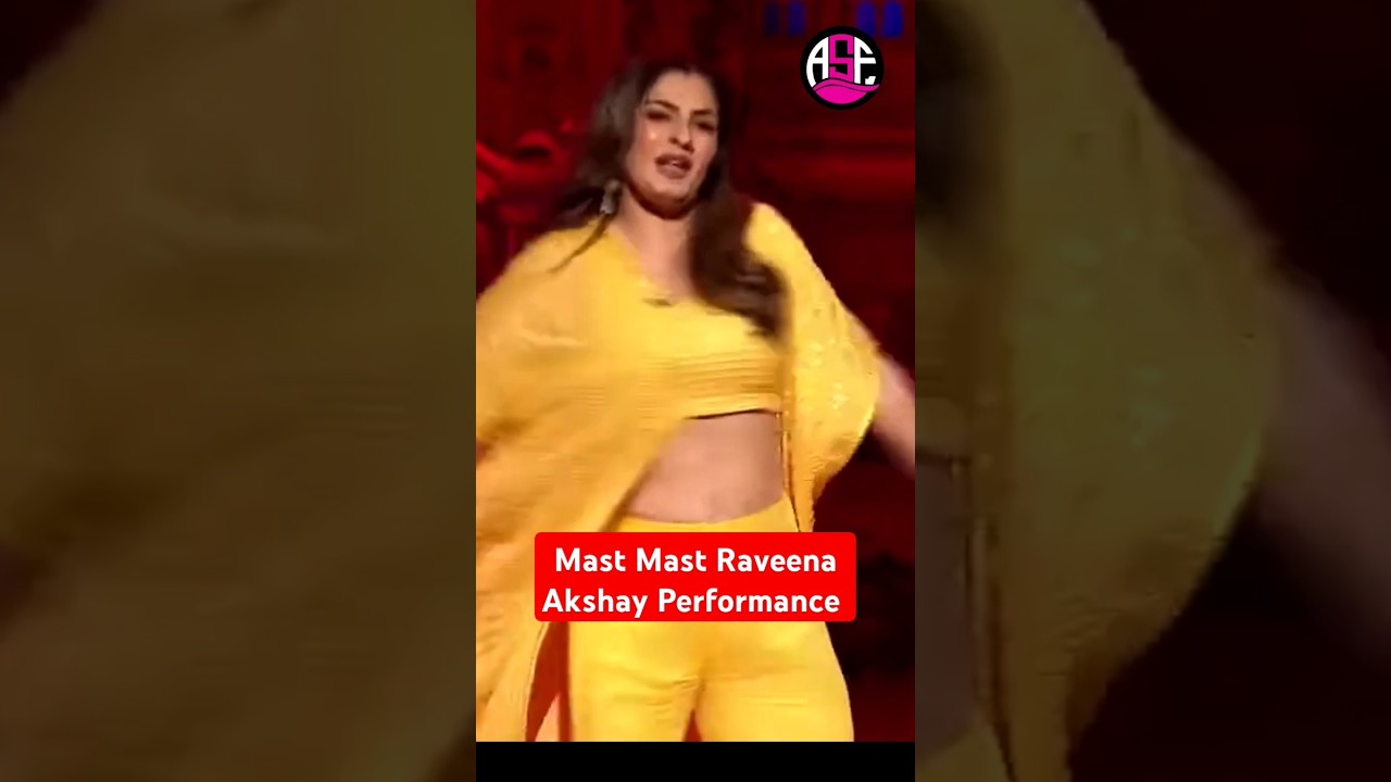 Akshay & Raveena's Fun Performance 🎬