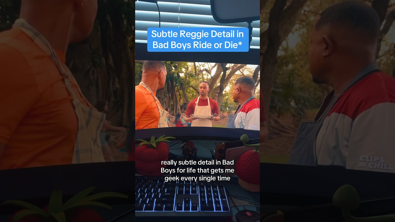 Reggie in Bad Boys: Ride or Die 🎬