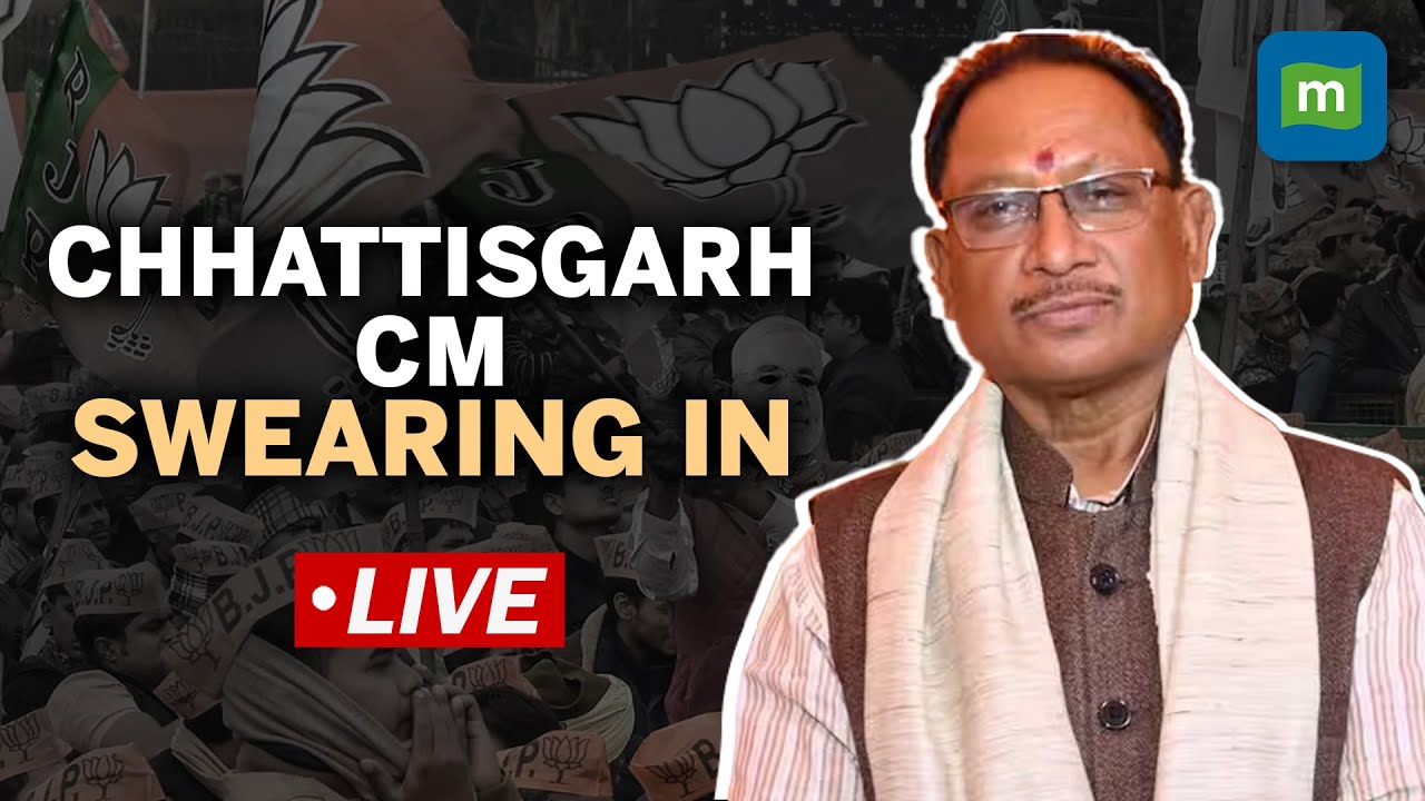 Live: Vishnu Dev Sai Sworn in as Chhattisgarh's New Chief Minister