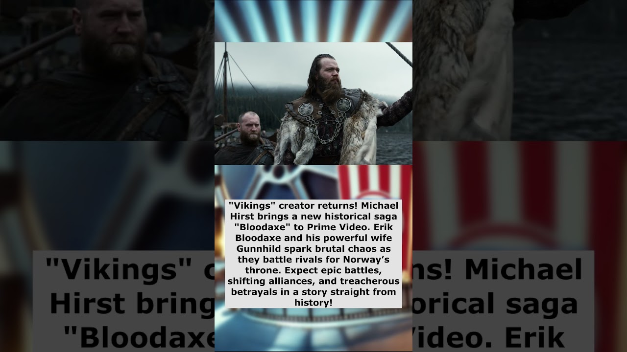 Bloodaxe: Vikings Creator’s New Series 🚀