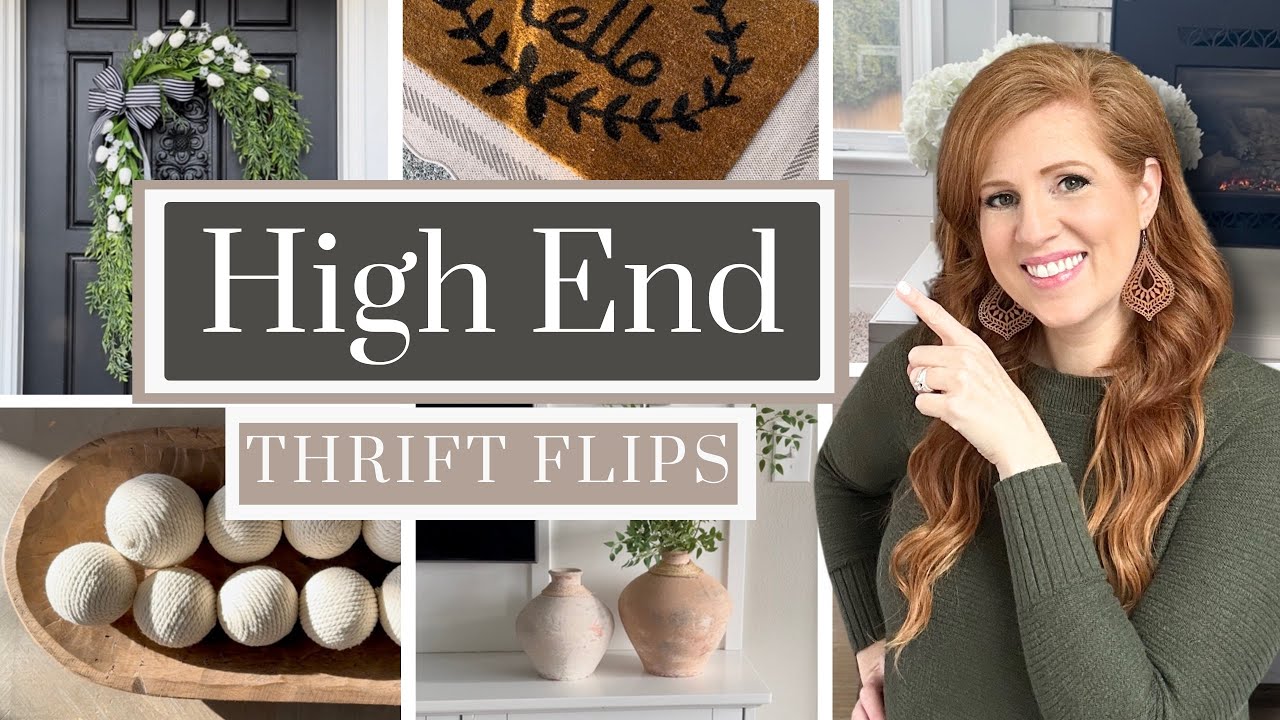 Transform Thrift Store Finds into Luxe Home Decor ✨