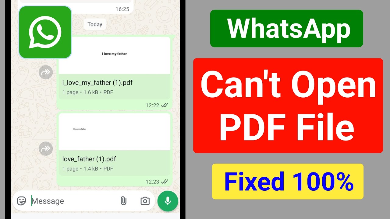 Fix WhatsApp PDF Opening Issue in 2025: Quick Solutions 🚀