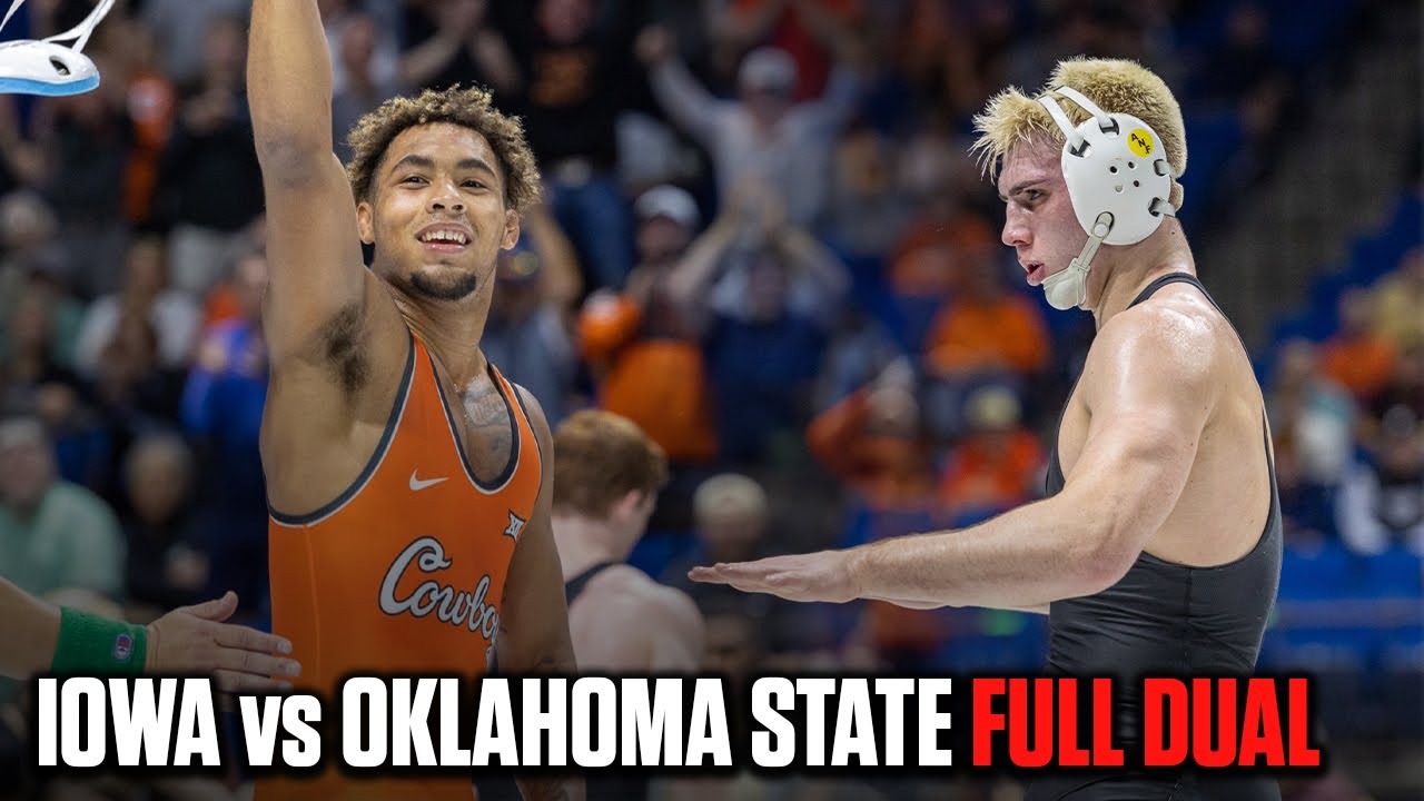 Iowa vs Oklahoma State Dual at 2025 National Duals 🏆
