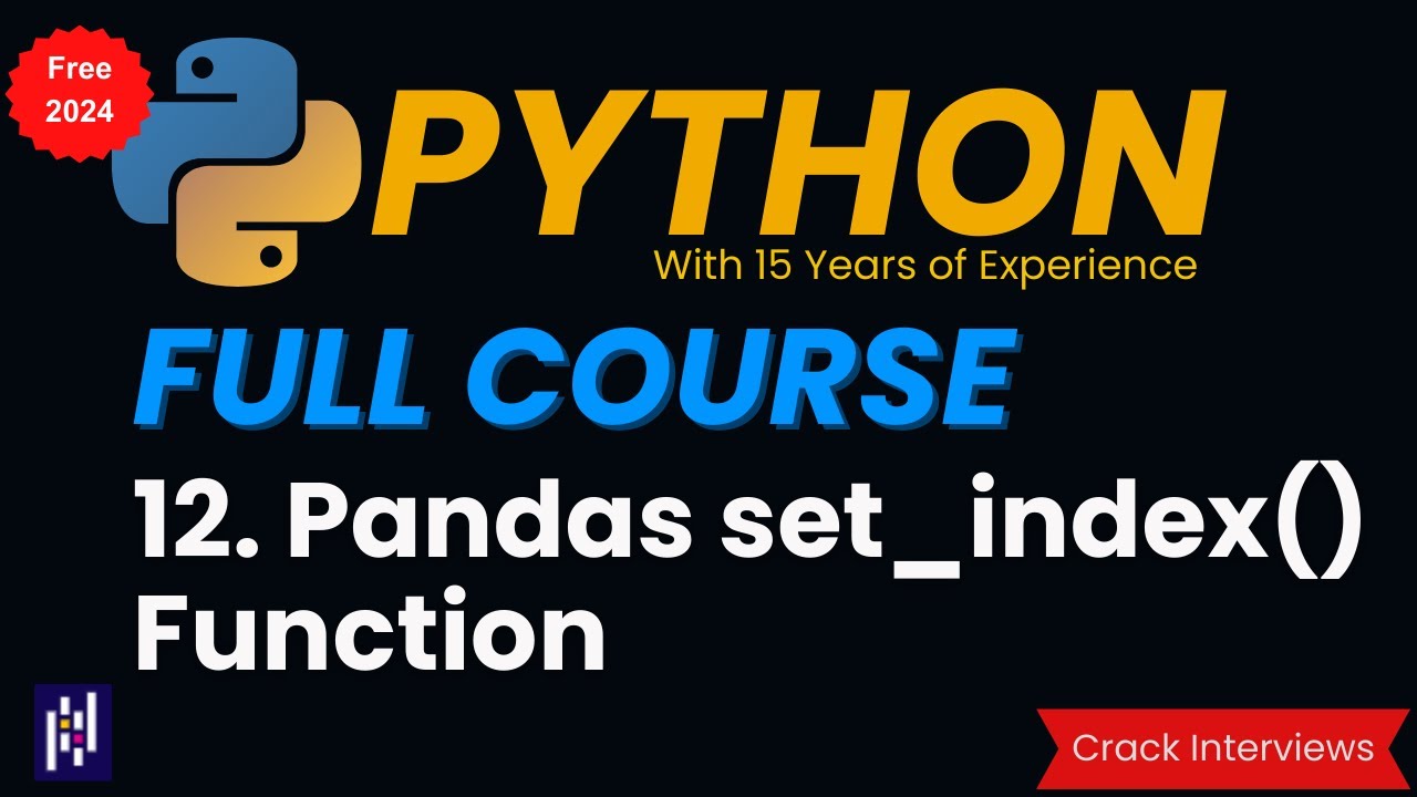 Pandas set_index() Method Explained 📊