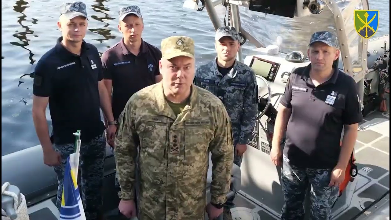 Командувач ЗСУ привітав військових ВМФ 🇺🇦