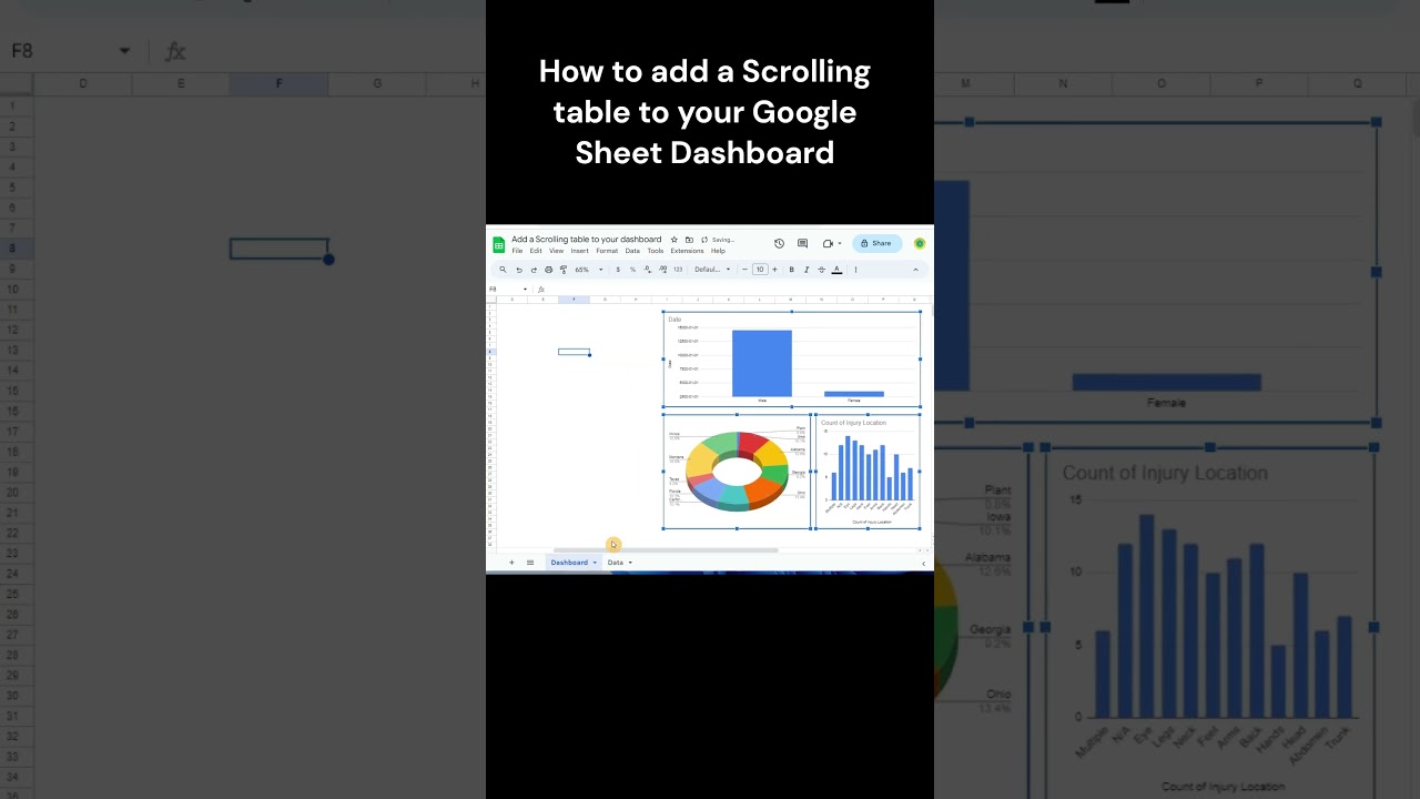 Add a Scrolling Table to Your Google Sheets Dashboard