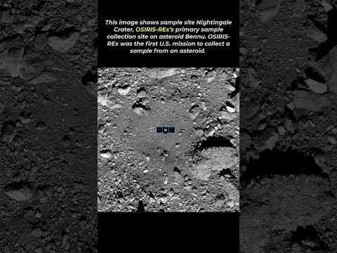 OSIRIS REx’s primary sample collection site on asteroid Bennu #nasa