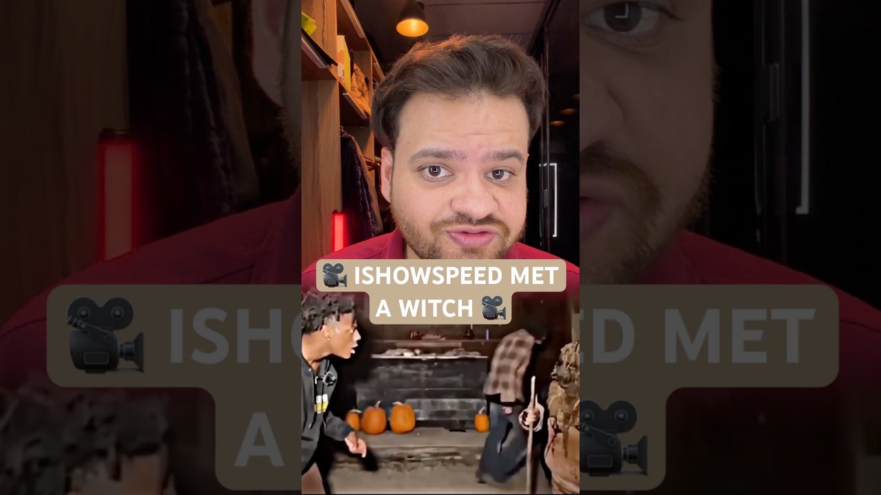 ISHOWSPEED Encounters a Witch in Surprising Meeting 🎥