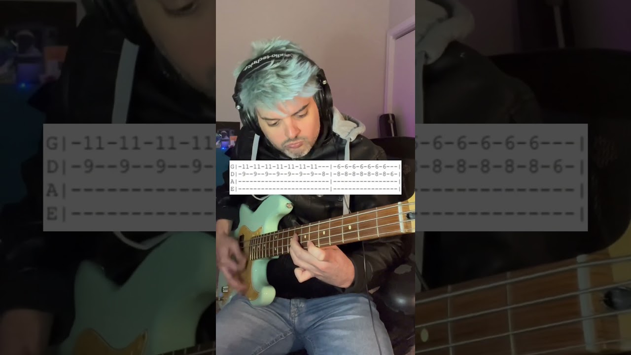 Blink 182 - Always Bass Intro Cover with Tabs ๐ธ