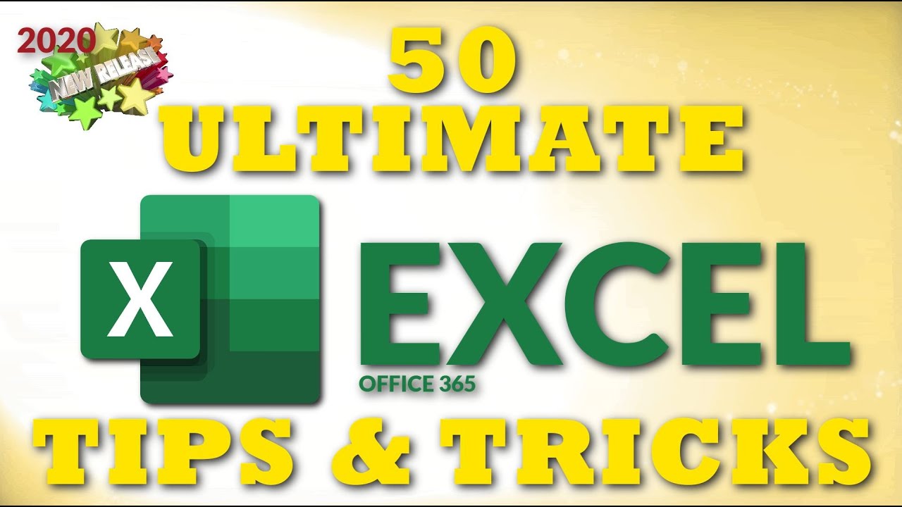 50 Must-Know Excel Tips & Tricks to Boost Your Productivity in 2020 📊