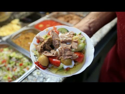 أفضل الصحن التونسي عند جلال في مرشي سيدي البحري 🇹🇳