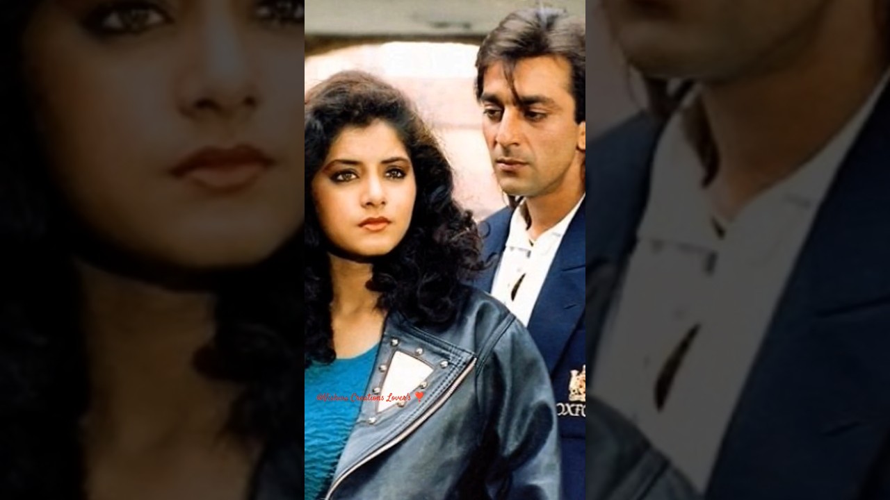 Sanjay Dutt & Divya Bharti: Heartwarming Love Story 🌟
