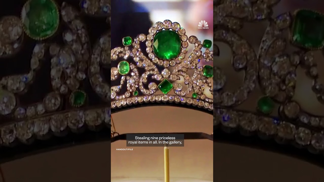 Louvre robbers swipe jewels once worn by French royalty