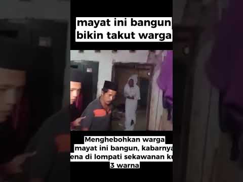 Jenazah ini bangun lagi karena di lompati kucing 3 warna #shorts #mitos #samsonsgaming
