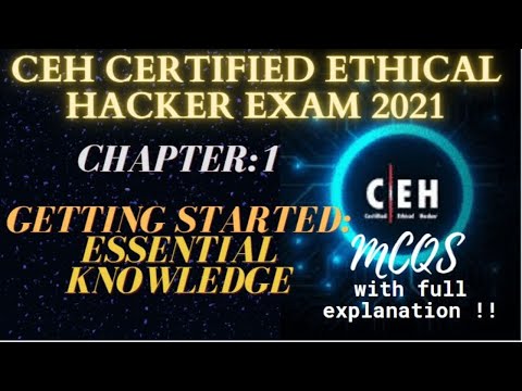 CEH Certified Ethical Hacker Exam 2021|Chapter:1 Getting Started: Essential Knowledge| Pranshi_Verma