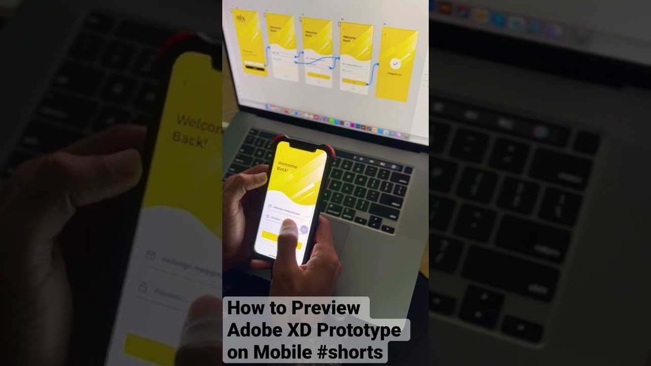 Preview Adobe XD Prototype on Mobile 📱