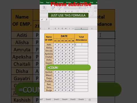 How to Are you counting specific text like this Microsoft Excel tips & tricks