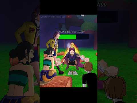 Kpop Demon Hunters x 99 Nights in the Forest Part 1 #kpopdemonhunters #robloxanimation