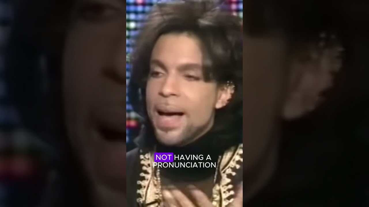 Prince Explains Why He Changed His Name to an Unpronounceable Symbol in 1999
