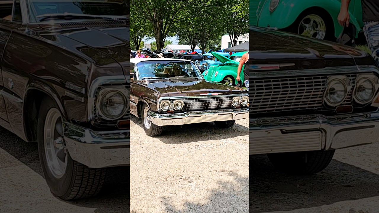 1963 Chevrolet Impala Engine Sound at Car Show π