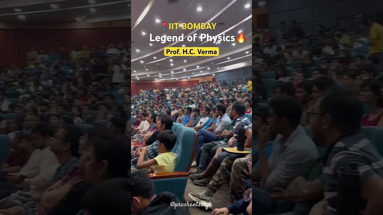 Celebrating Prof. HC Verma: The Iconic Physics Teacher of IIT Bombay 🧪