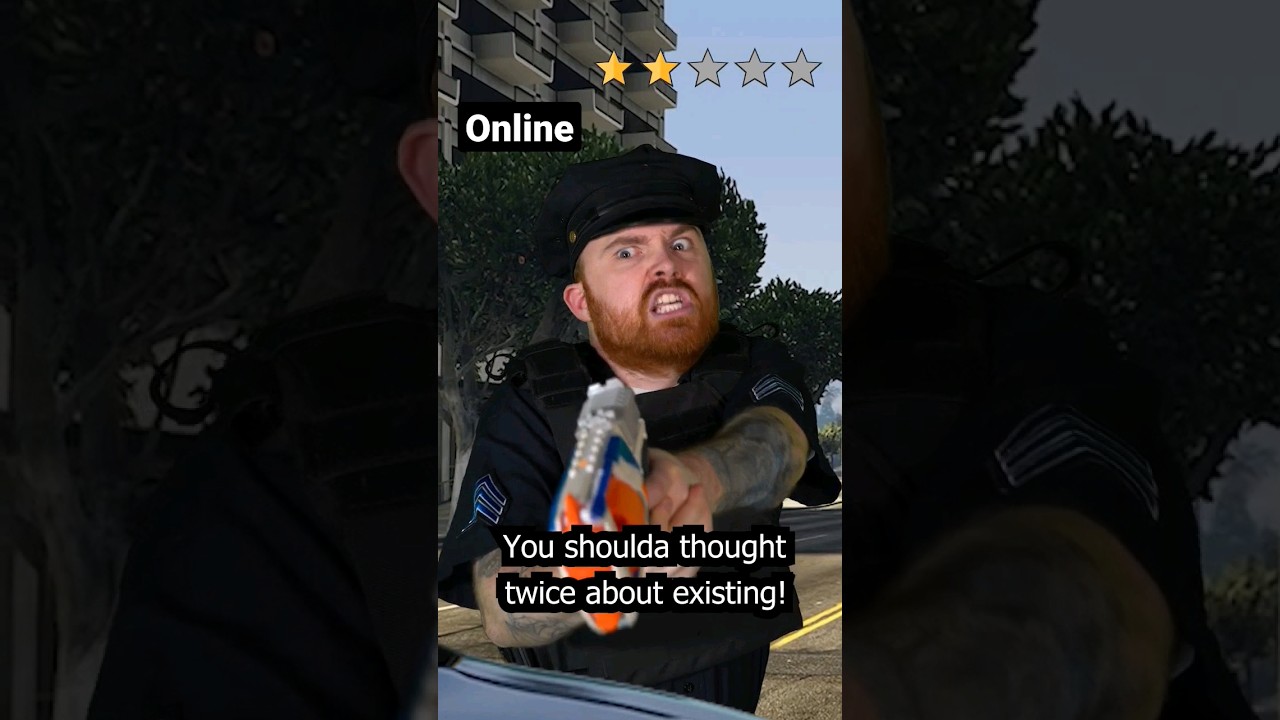GTA 5 Story Mode Vs. Online Cops