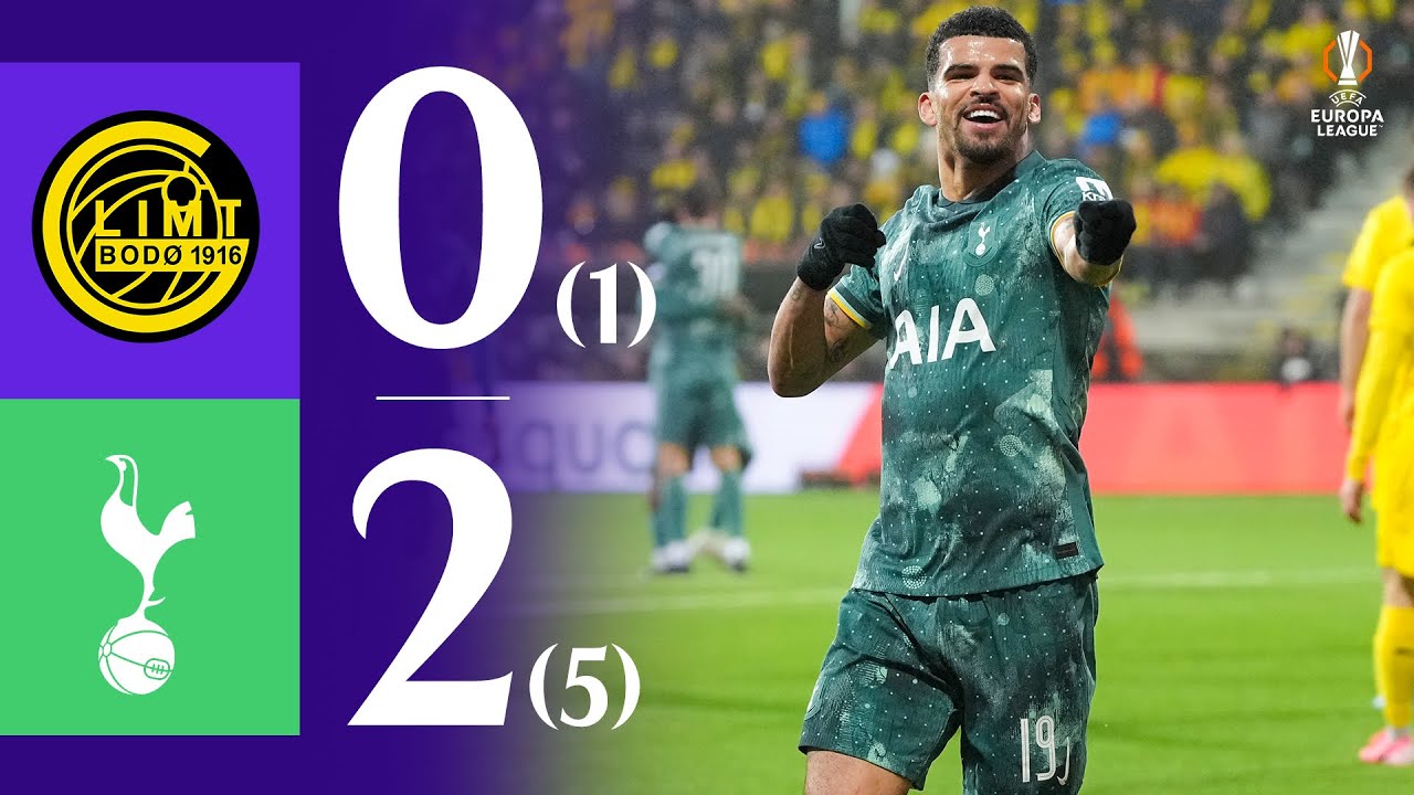 Europa League Finalists! | Tottenham 2-0 Bodo/Glimt ⚽