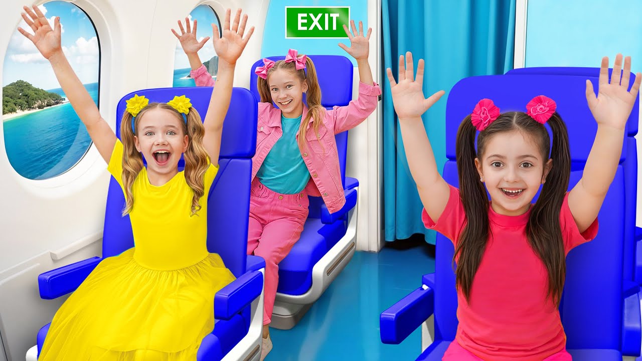 ¡Aventura en el avión! La historia de la prohibición de dulces y la travesura de Slava 🍬