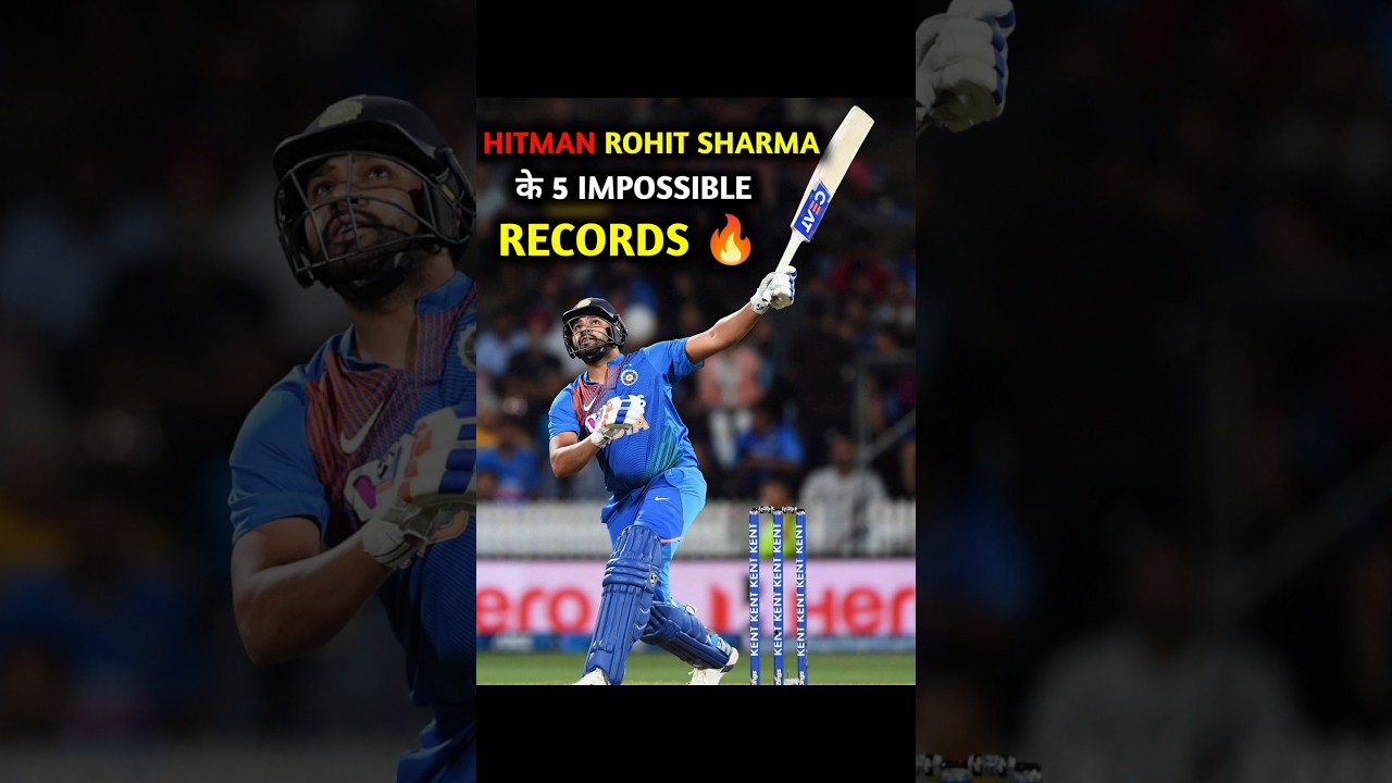 Rohit Sharma's 5 Unbreakable Cricket Records π