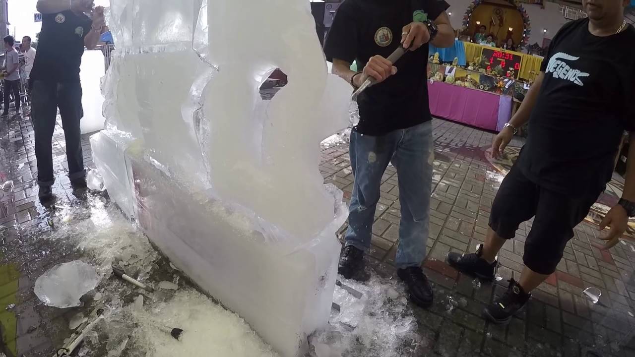 Exciting Paete Ice Carving Competition 2016 ❄️ - Watch Creative Masterpieces Unfold!
