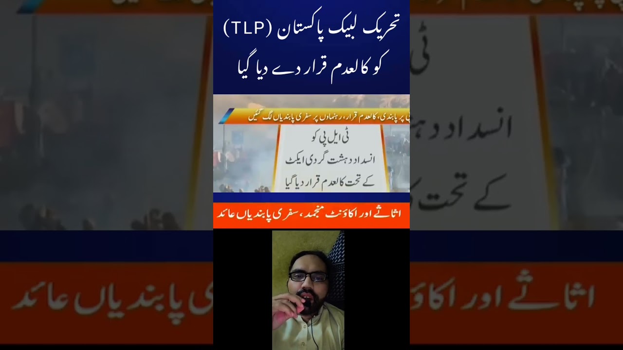 Pakistan Bans Tehreek-e-Labbaik Pakistan (TLP) Amid Security Concerns π«