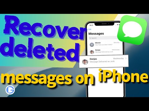 How to recover deleted text messages on iPhone [get back permanently deleted Messages and iMessages]