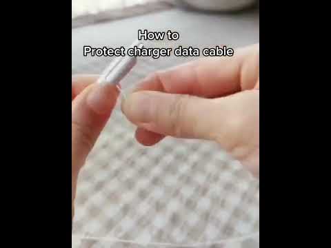 Easy way to protect the charger data cable #shorts