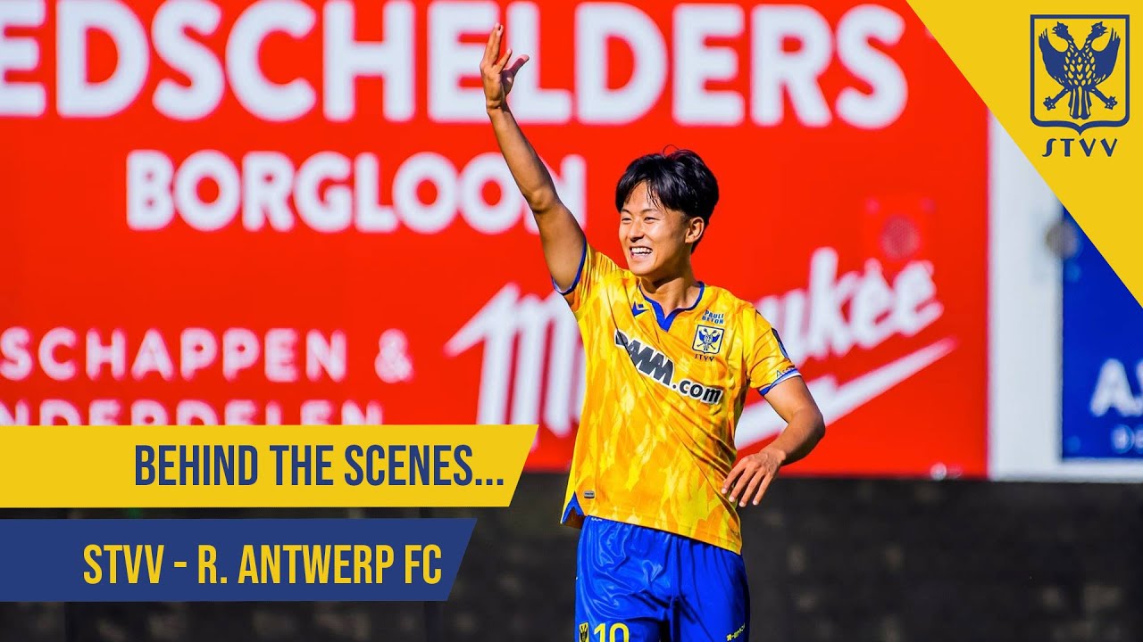 Exclusive Behind-the-Scenes Footage of STVV vs R. Antwerp FC (2020-2021) ⚽