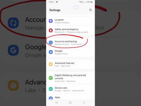 Sync Calendar with another account (Samsung Android Mobile Phone A15 A25)
