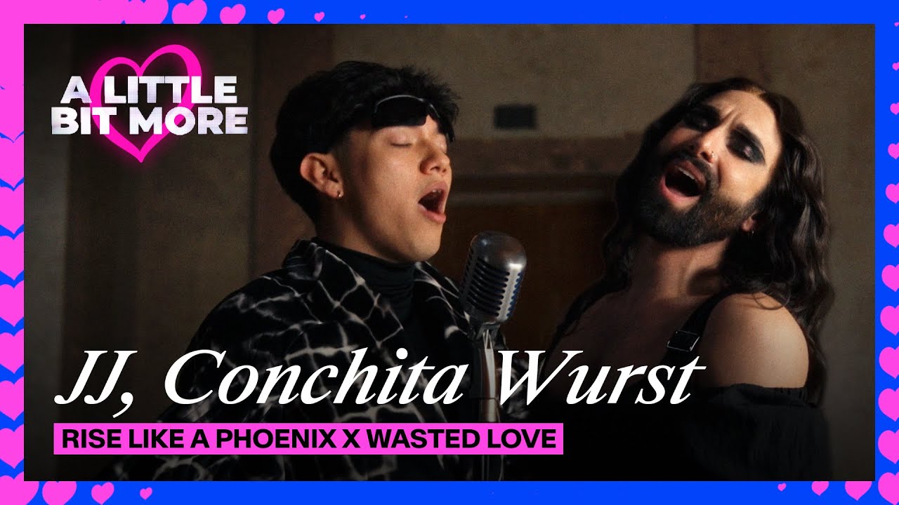 JJ & Conchita Wurst - Rise Like a Phoenix & Wasted Love Mashup 🇦🇹