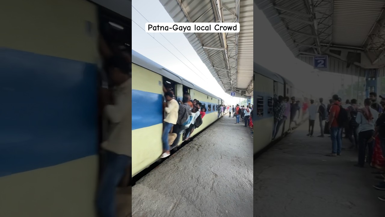Crowded Patna-Gaya Local Train π