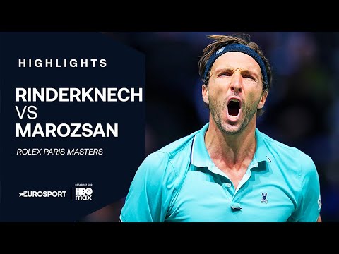 ROLEX PARIS MASTERS - Arthur Rinderknech bataille pour se sortir du piège Marozsan