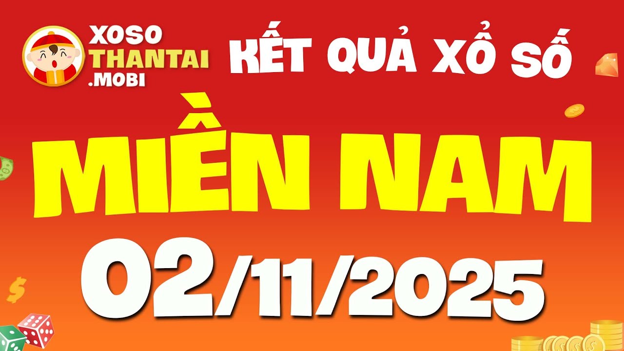 Kết Quả Xổ Số Miền Nam Ngày 2/11/2025 – Dự đoán & Thống Kê Chủ Nhật 🎯