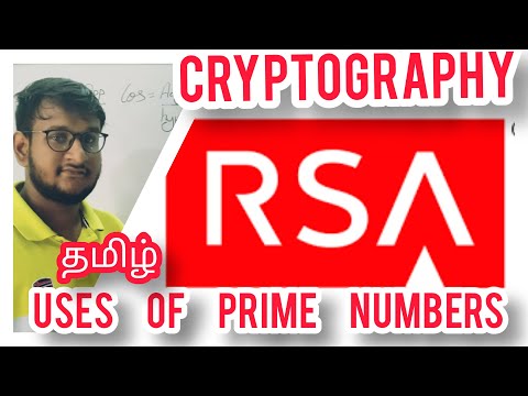 RSA Algorithm | Cryptography | Uses of Prime Numbers | Explanation with example in Tamil.