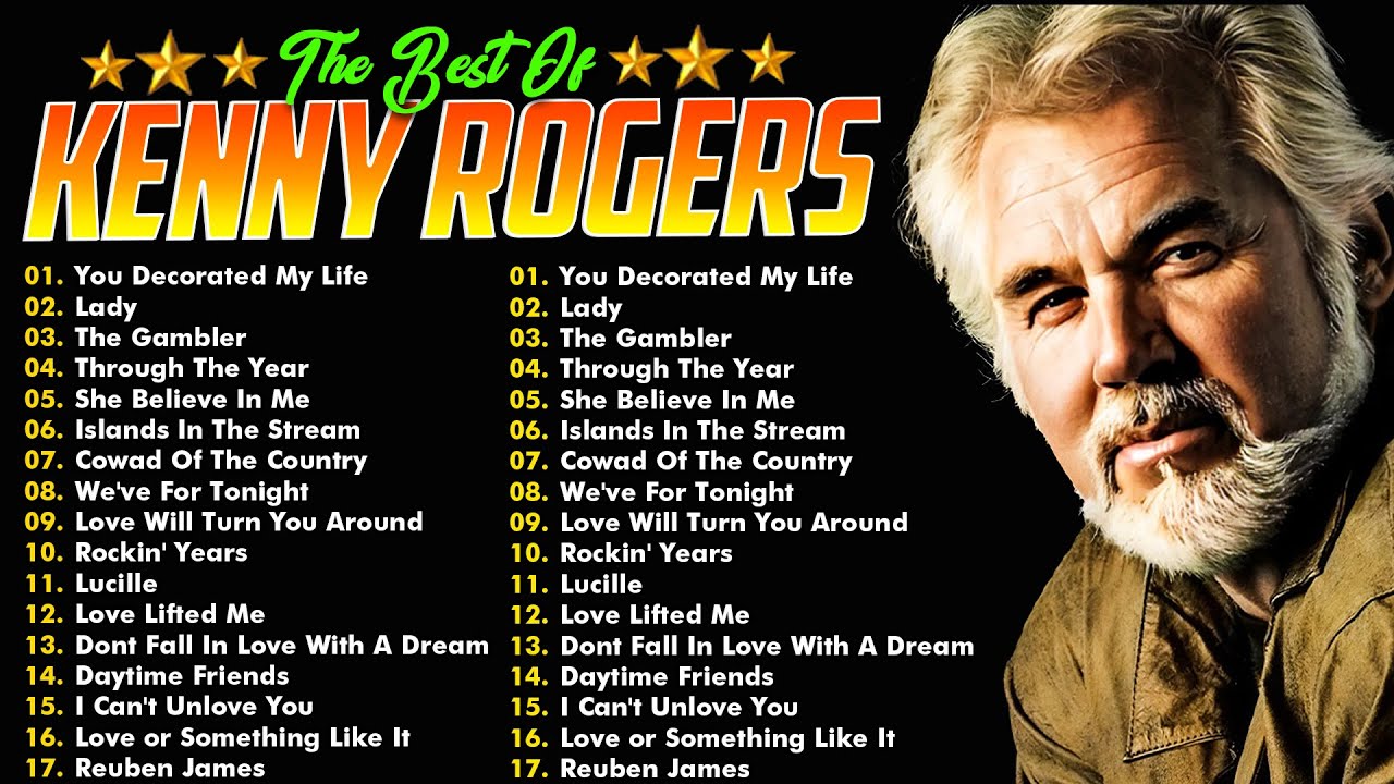 Kenny Rogers Greatest Hits 2025 🎶