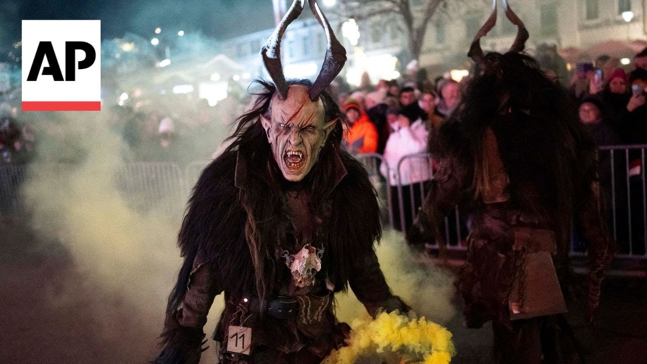 Austria's Krampus Run Thrills Spectators 🎭