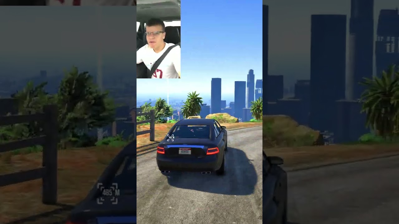 Hilarious Car Crash in GTA 5 🚗