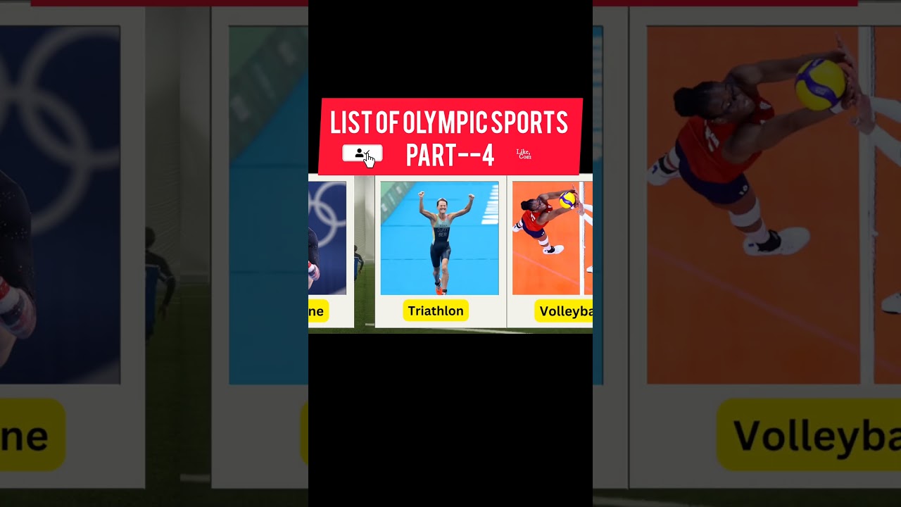 Complete List of 45 Sports at Paris 2024 Olympics π