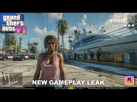GTA 6: Lucia BAR FIGHTS goes CRAZY - NEW LEAKED GAMEPLAY!