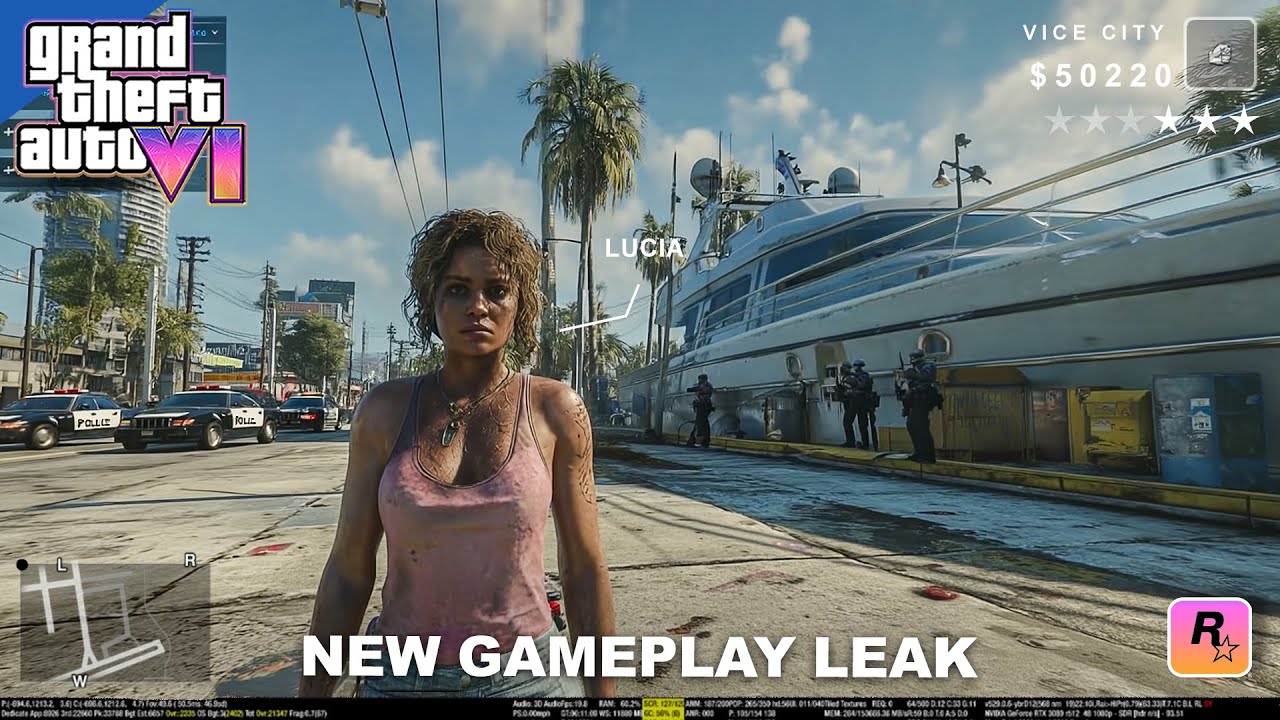 GTA 6: Lucia's Bar Fight Chaos – Leaked Gameplay Reveals Intense Action!