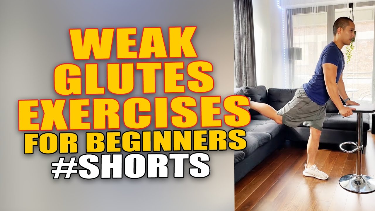 Beginner Glute Exercises at Home 🍑