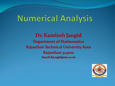 Lecture-6:  Numerical Integration | Advanced Engineering Mathematics | RTU Mathematics