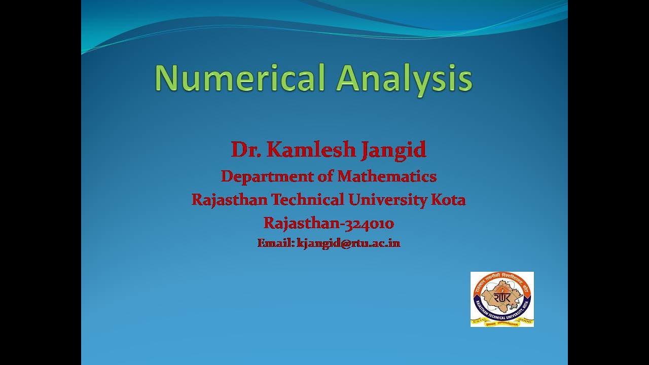 Lecture 6: Numerical Integration in Advanced Engineering Mathematics